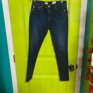 AG Adriano Goldschmied Dark Indigo Skinny Jeans
